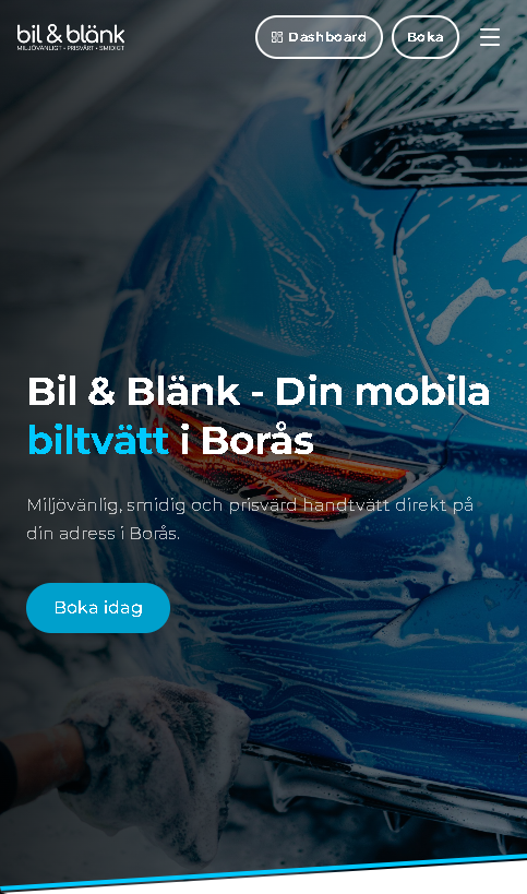 Bil o blänk header