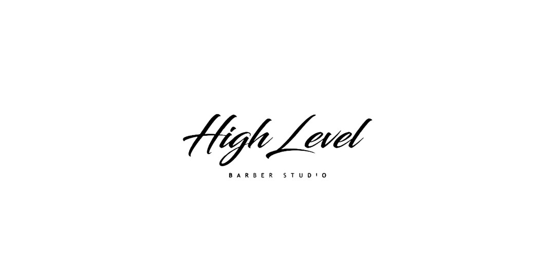 Highlevel barber logga