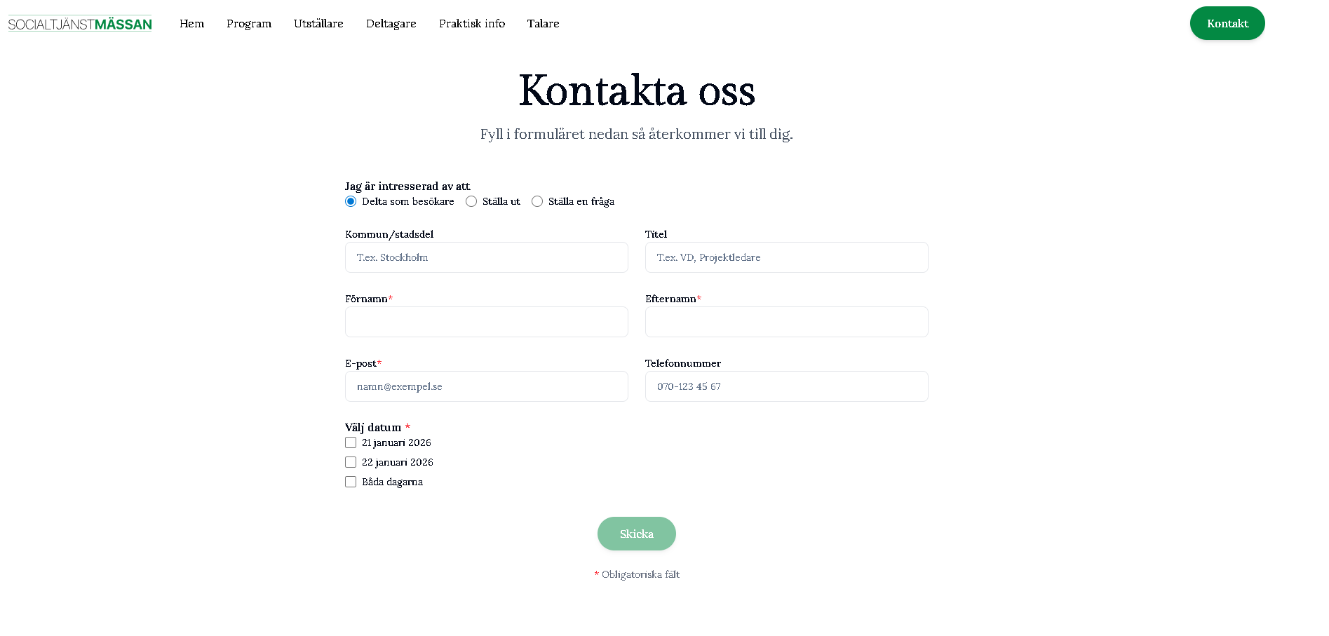 Kontakta oss socialtjanstmassan